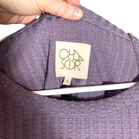 Chaser Thermal Button Cuff Waffle Knit Shirt Size Small - Picture 15 of 17